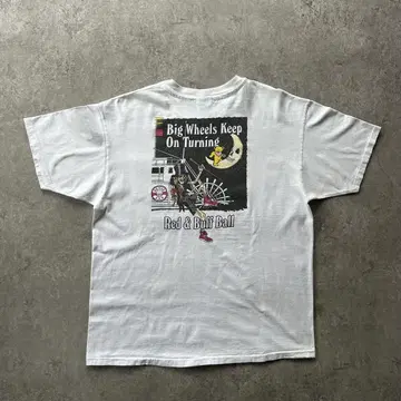 90s Hanes 이벤트 티셔츠 XL 화이트 그레이트풀 데드