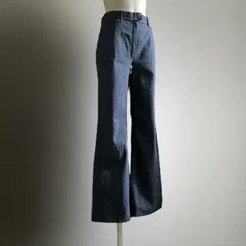 유럽 70년대 60년대 데님 팬츠 플레어 팬츠 517형 부츠 컷