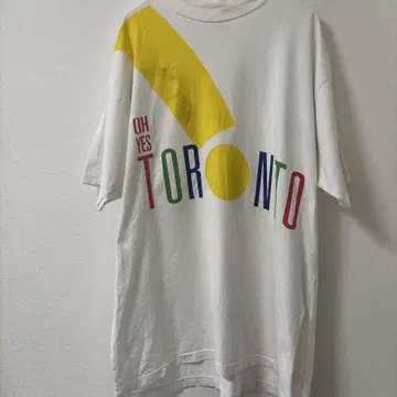 90s 캐나다제 OH YES TORONTO 티셔츠 레어 빈티지 로고