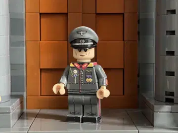 독일 국방군 육군 소장 레고 호환 미니 피규어 레고 호환 탱크 ww2