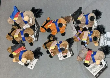 뉴스 슈퍼 서러브레드 10cm 봉제 인형 컴프 세트
