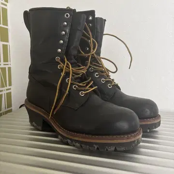 레드윙 워크 부츠 블랙 M 7.5 로거 부츠