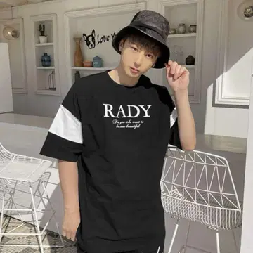 새상품 Rady 남성용 바이컬러 티셔츠
