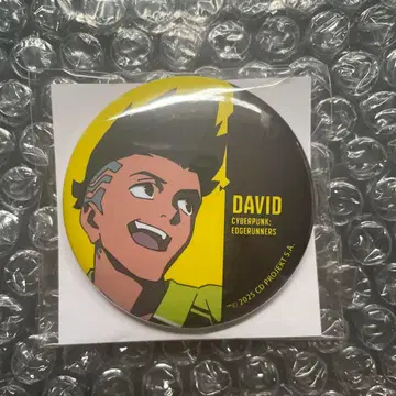 미개봉 새상품*사이버 펑크 엣지 러너스 데이비드 캔뱃지 복권