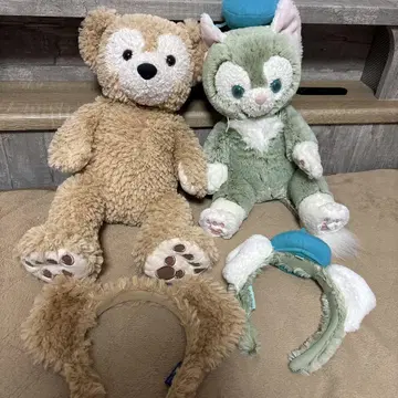 닷피 젤라토니 봉제 인형 머리띠 세트