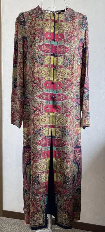 chartoyer. 실크 롱 원피스 ETRO 스타일