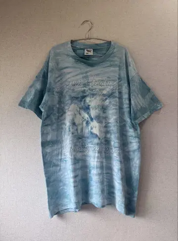 90s 지미 헨드릭스 빈티지 밴딩 티셔츠 XL 타이다이