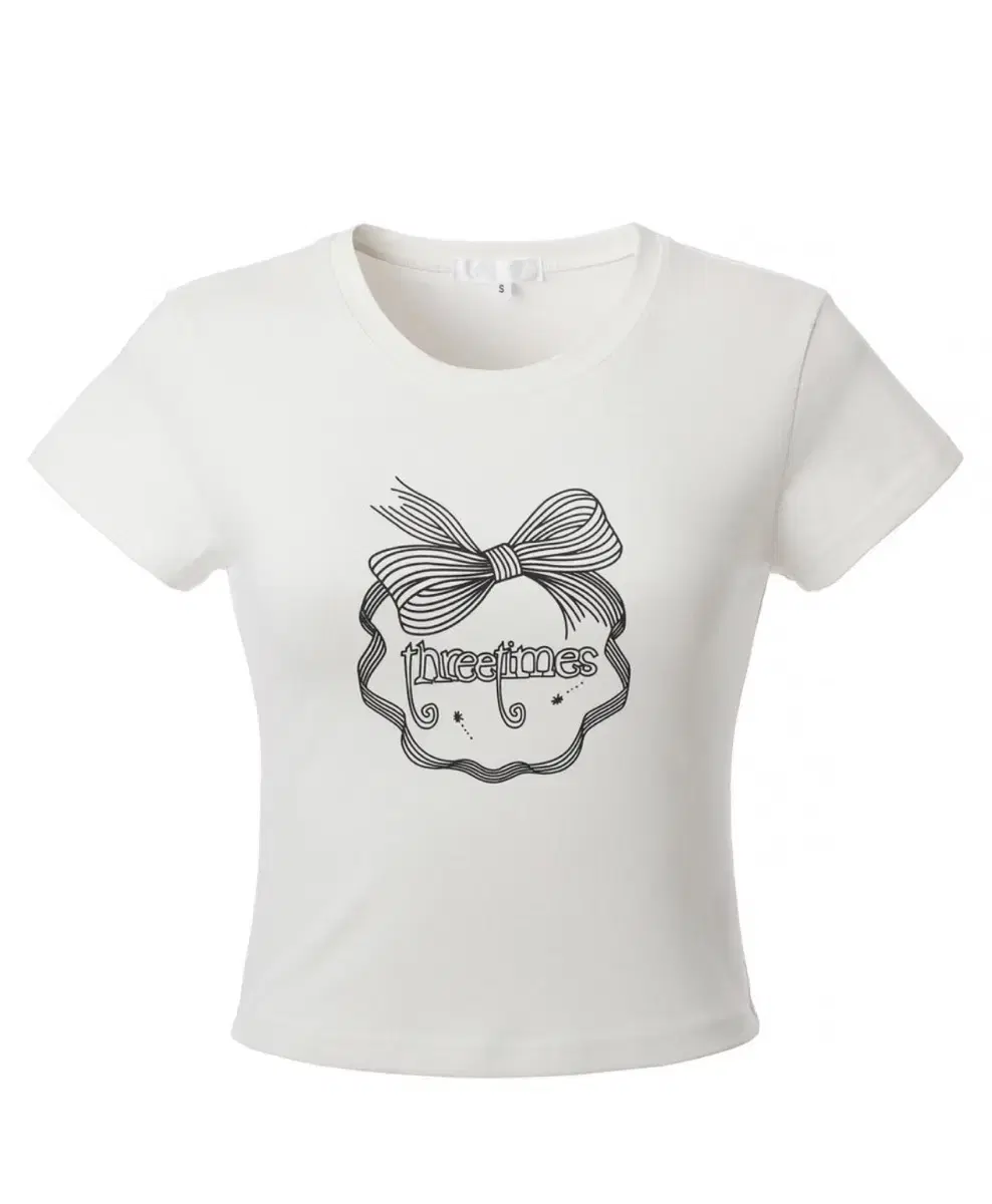 Threetimes Ribbon Crop Top, size M