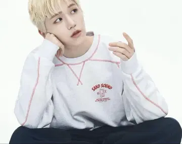보넥도 콜라보 어패럴 맨투맨 sandsound