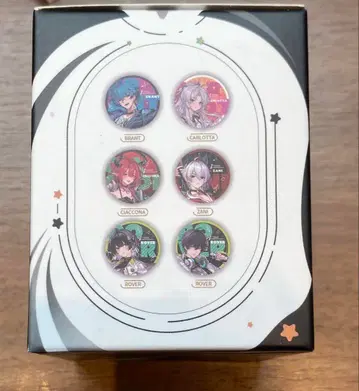 나루시오 1st anniversary fes 캔뱃지 box 전 6종