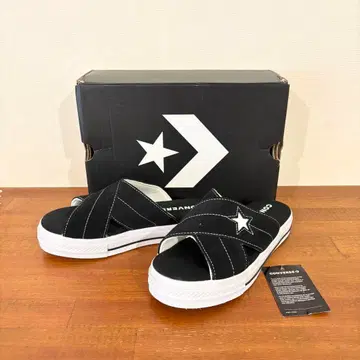 컨디션 최상 US 기획 컨버스 원스타 샌들 23.5cm 스웨이드