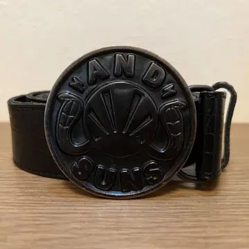 단종 ANDSUNS 앤드선즈 벨트 악어 엠보싱 가죽