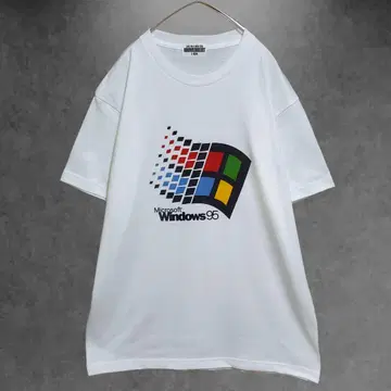 Microsoft Windows 95 티셔츠 XL 사이즈