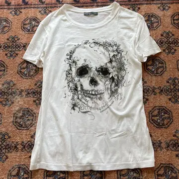 ALEXANDER MCQUEEN 스컬 티셔츠 반팔