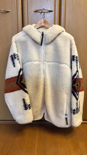 Pendleton 플리스 자켓 M 아이보리 중고 새상품급!
