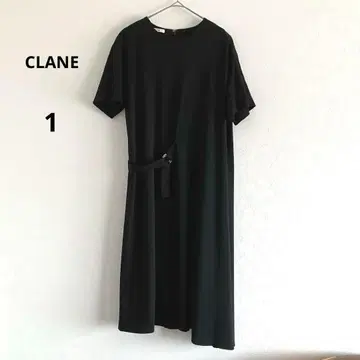 새상품급 CLANE 클라네 롱 원피스 블랙