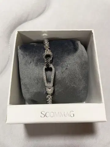 SCOMMAG 호스 슈 체인 팔찌