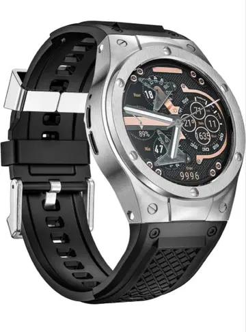 소프트 실리콘 밴드 Google Pixel Watch 3/2/1용 실버