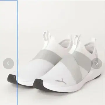 가격 인하 푸마 슬립온 화이트/그레이