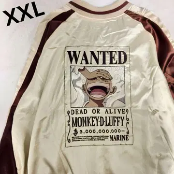 초레어 원피스 스카잔 니카 루피 수배서 전체 자수 2XL