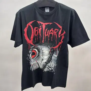 Obituary 2020 재팬 투어 그래픽 티셔츠 M 블랙