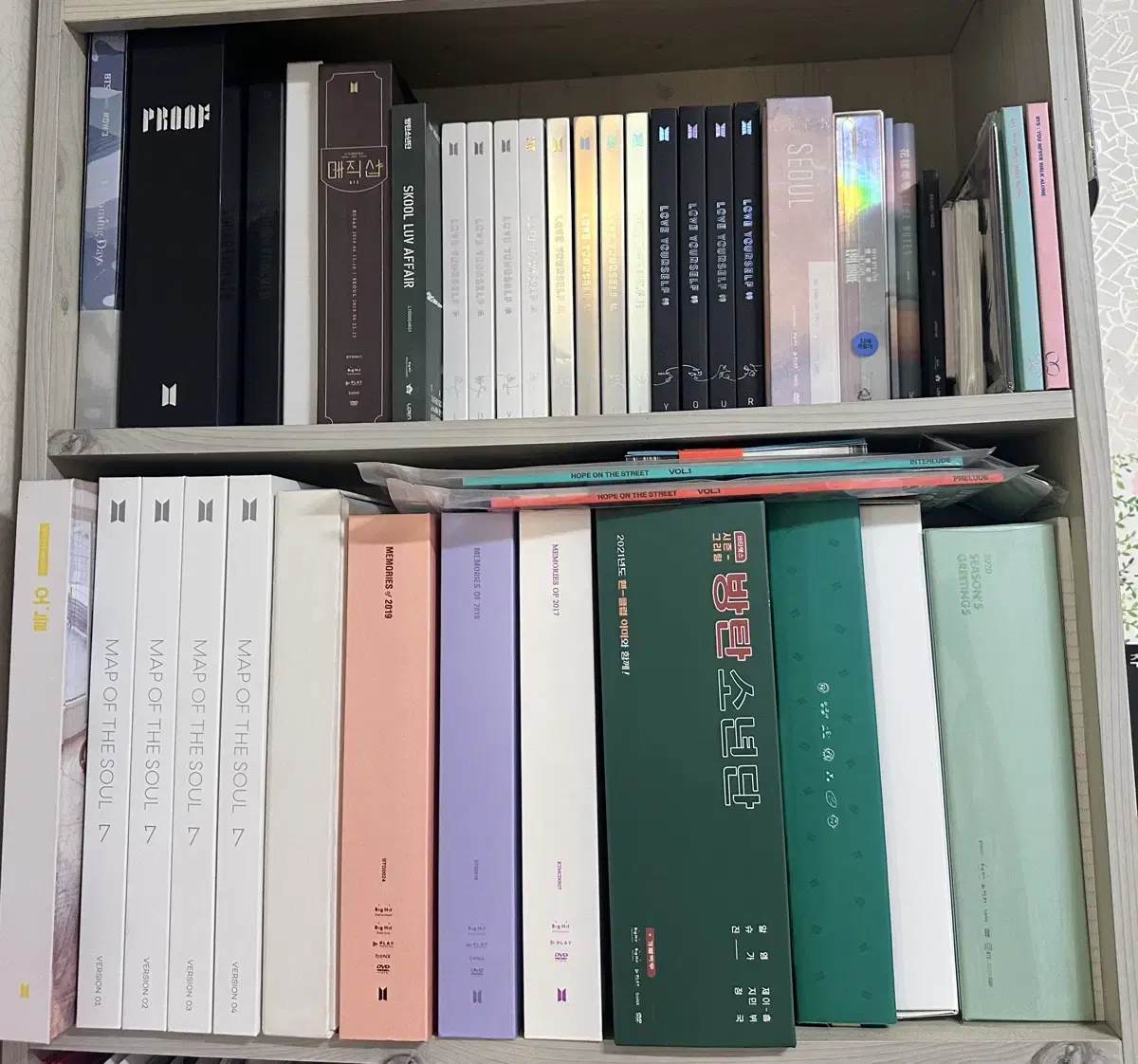 방탄소년단 앨범 디비디 판매 BTS ALBUM DVD