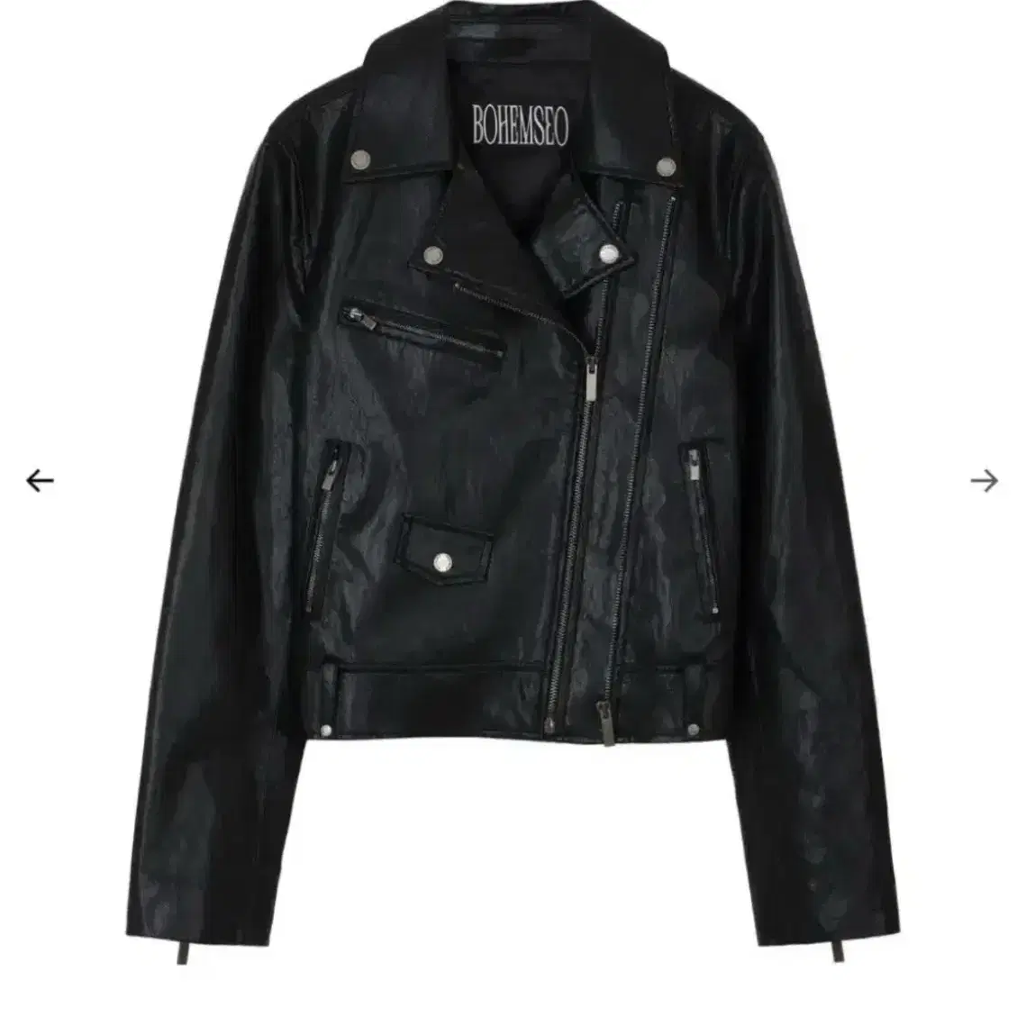 ジャケット・アウター Bohemian seoul leather blouson jumper W) 보헤미안 서울 레더 봄버 점퍼 블랙 | Bohemian Seoul | KREAM