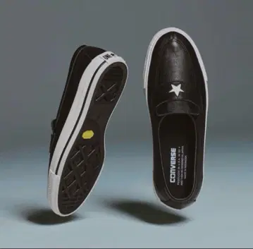 CONVERSE ADDICT ONE STAR LOAFER 블랙 가죽