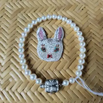 고급 펄 이세시마 진주 팔찌 4mm 구슬 17cm