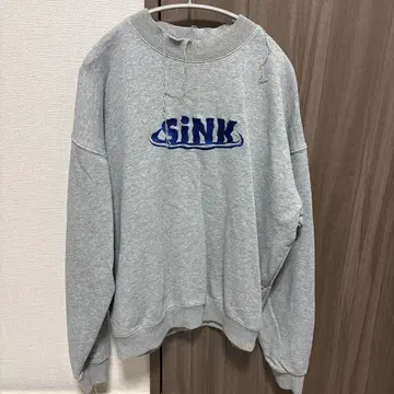 SINK kotohayokozawa WAVE LOGO SWEAT