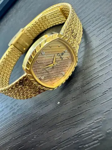 G623 CYMA 골드 메쉬 팔찌 시계