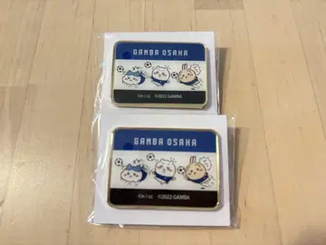 감바 오사카 치이카와 (먼작귀) 콜라보 핀 배지