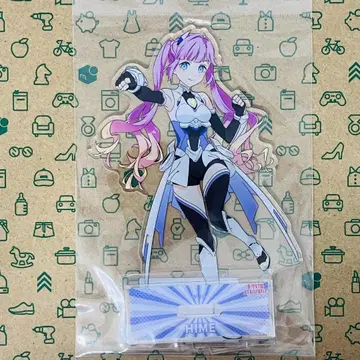 안요지 히메메 BIG 아크릴 스탠드 팬파레!!! 의상 미라쿠라파크!