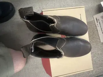 Red Wing Shoes 브라운 사이드 고어 부츠