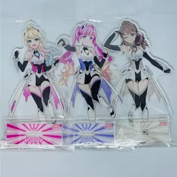 미라쿠라파크! BIG 아크릴 스탠드 3개 세트 팬페어!!! 의상