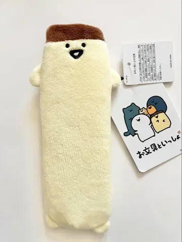 택 포함 새상품 문구와 함께 펜 파우치 푸딩 봉제 인형 파우치