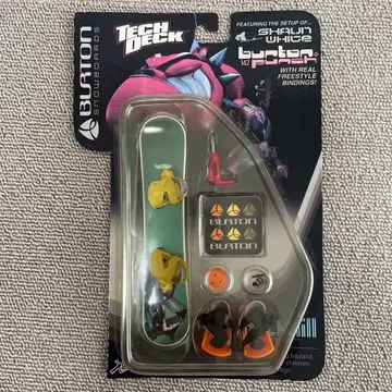 Burton Tech Deck 스노우보드 피규어