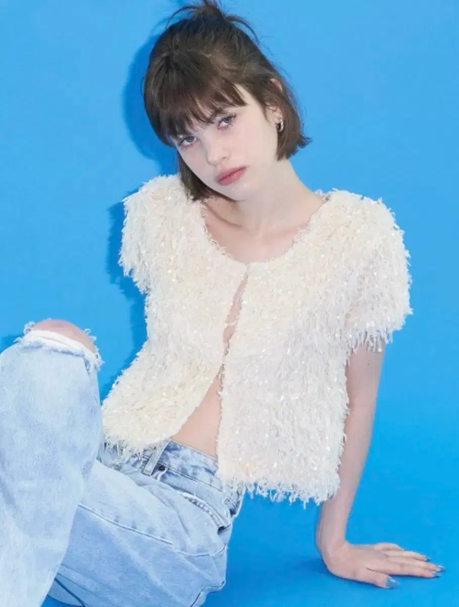 Margarin Fingers Fluffy Cardigan