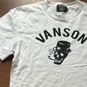 vanson 밴슨 스컬 티셔츠 해골