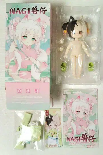 NAGI 고양이 귀 커스텀 인형 15cm