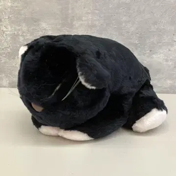 쇼와 레트로 봉제 인형 검은 고양이 고양이 동물 애니멀 잠자는 쿠션 인형