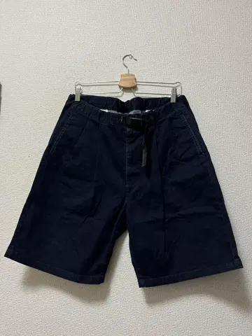 무지 라보 데님 클라이밍 하프 팬츠 / XL 인디고 스트레치 턱