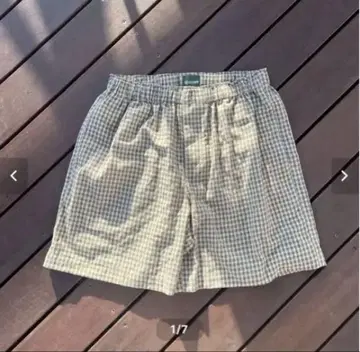 OEIGHT gingham 체크 쇼츠
