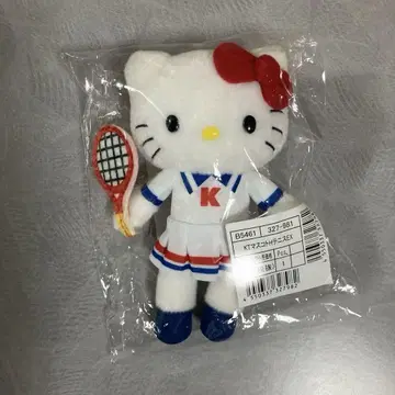 키티 전시회 마스코트 홀더 테니스