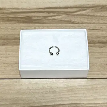 아나토 메탈 서큘러 바벨 귀걸이 14G