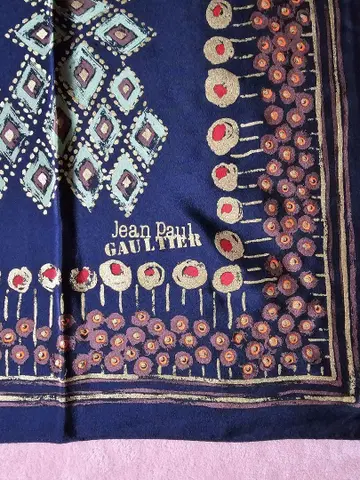 장 폴 고티에 Jean Paul Gaultier 스카프 네이비