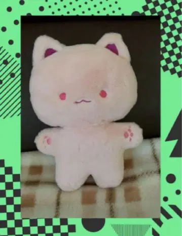 뼈가 없습니다] 옷 갈아입기 봉제 인형 덕질 핑크 고양이 봉제 인형 본체