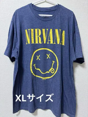 미국 구제 의류 NIRVANA 닐바나 티셔츠 XL 밴딩 티셔츠