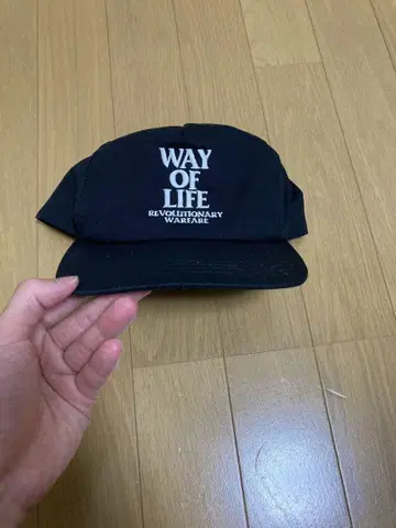 랏츠 RATS EMBROIDERY CAP WAY OF LIFE