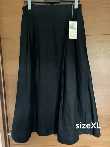 무인양품 라미 스커트 다크 그레이 sizeXL 미사용 새상품